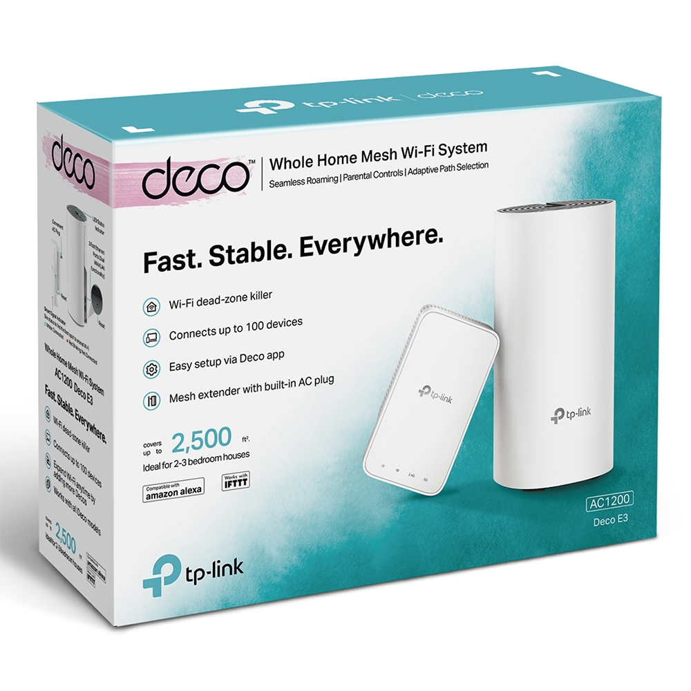 Sistema Wi-Fi Mesh TP-LINK AC1200 Deco E3 (2Pack) - Image 4