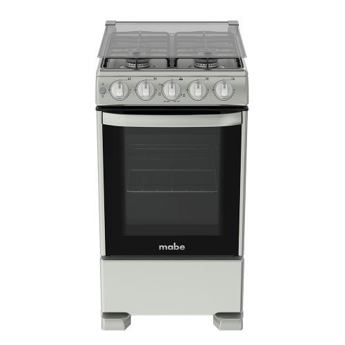 Cocina Mabe Gas 20",  4Q Tech Estándar, Plata, cubierta acero inoxidable, EM5035CSIS0