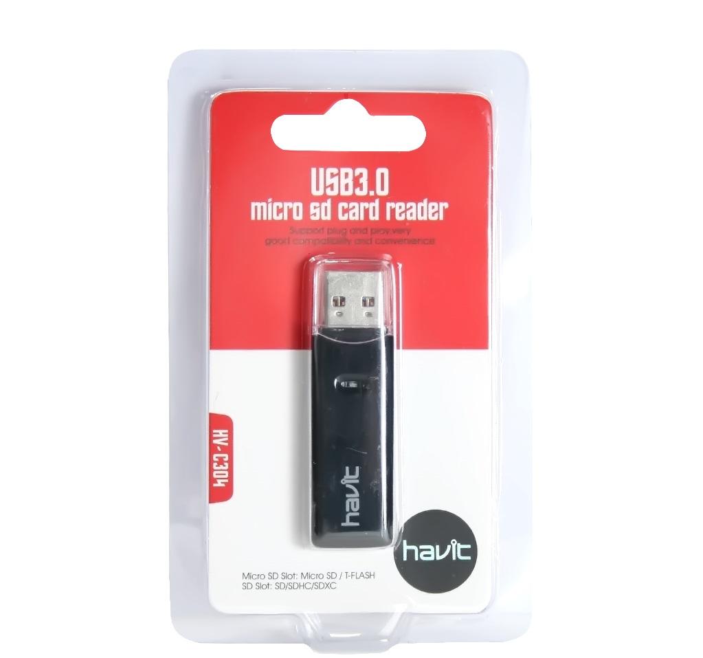 Lector De Tarjetas De Memoria Havit HV-C304 USB 3.0 - Image 3