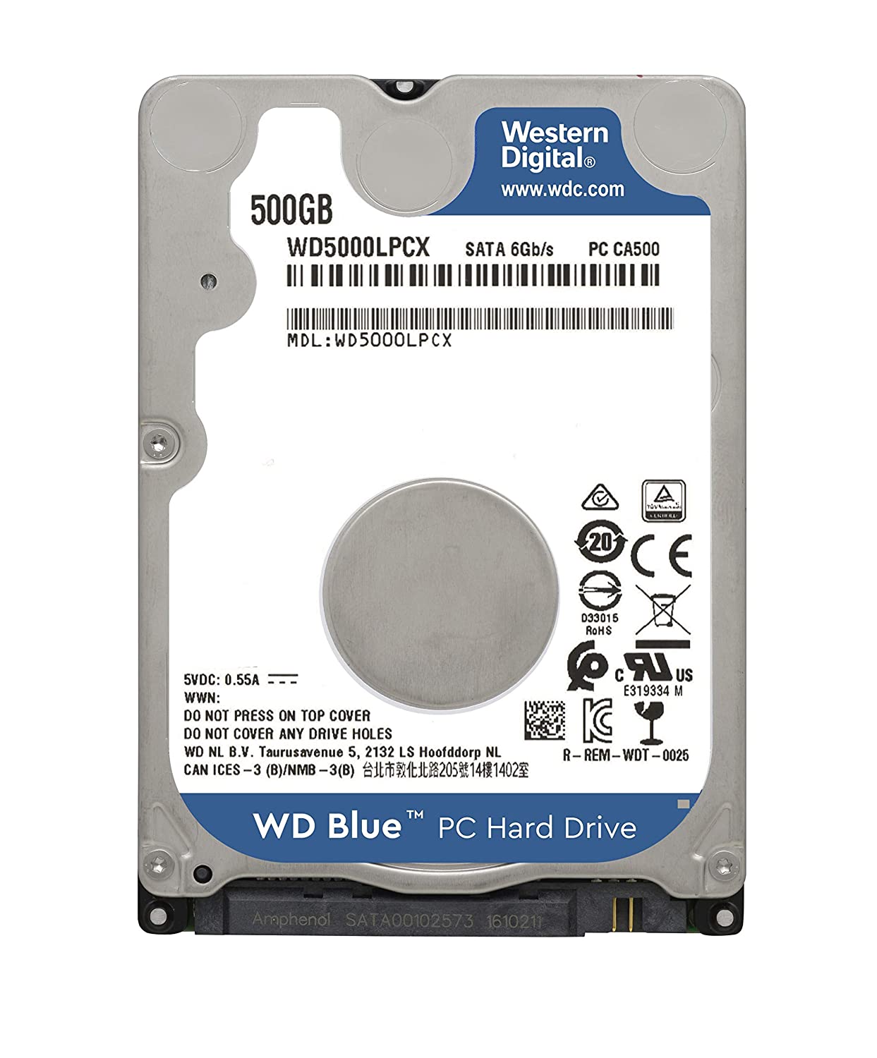 Disco Duro 500GB 2.5" Western Digital Blue WD5000LPCX - Image 5