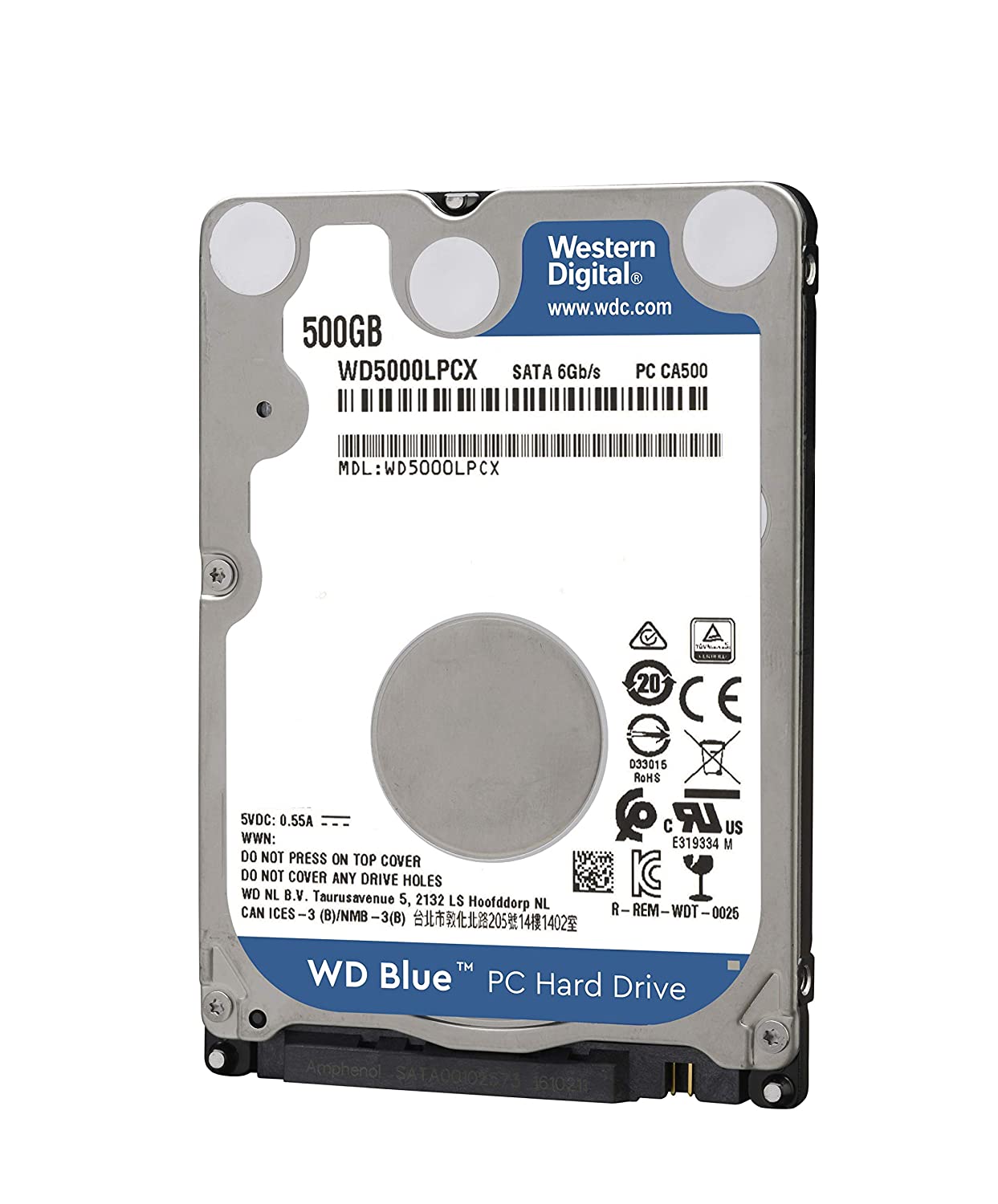 Disco Duro 500GB 2.5" Western Digital Blue WD5000LPCX - Image 2