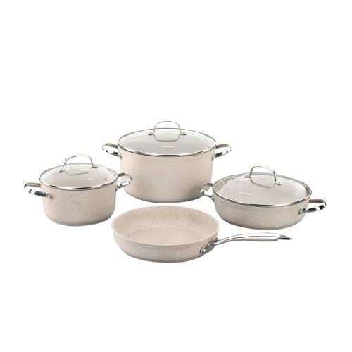 Juego de utensilios de cocina Korkmaz Granita de 7 piezas A1272, para inducción. A1272