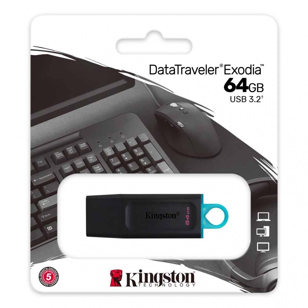 Memoria USB Kingston DataTraveler Exodia 32GB, 64GB, 128GB - Image 5