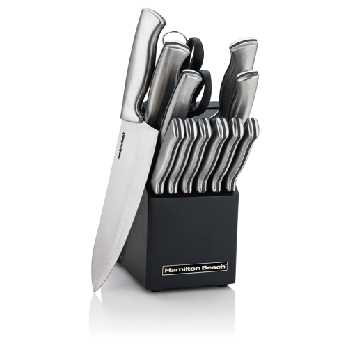 Set de cuchillos 14PZ Acero inoxidable Hamilton Beach  HDA601