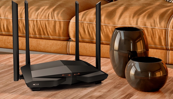 Router Inalámbrico-AC De Doble Banda 1200Mbps Nexxt Nebula1200plus NCR-N1200-A - Image 6