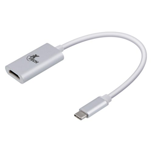 Adaptador XTECH Con Conector USB Tipo-C Macho a HDMI Hembra XTC-540