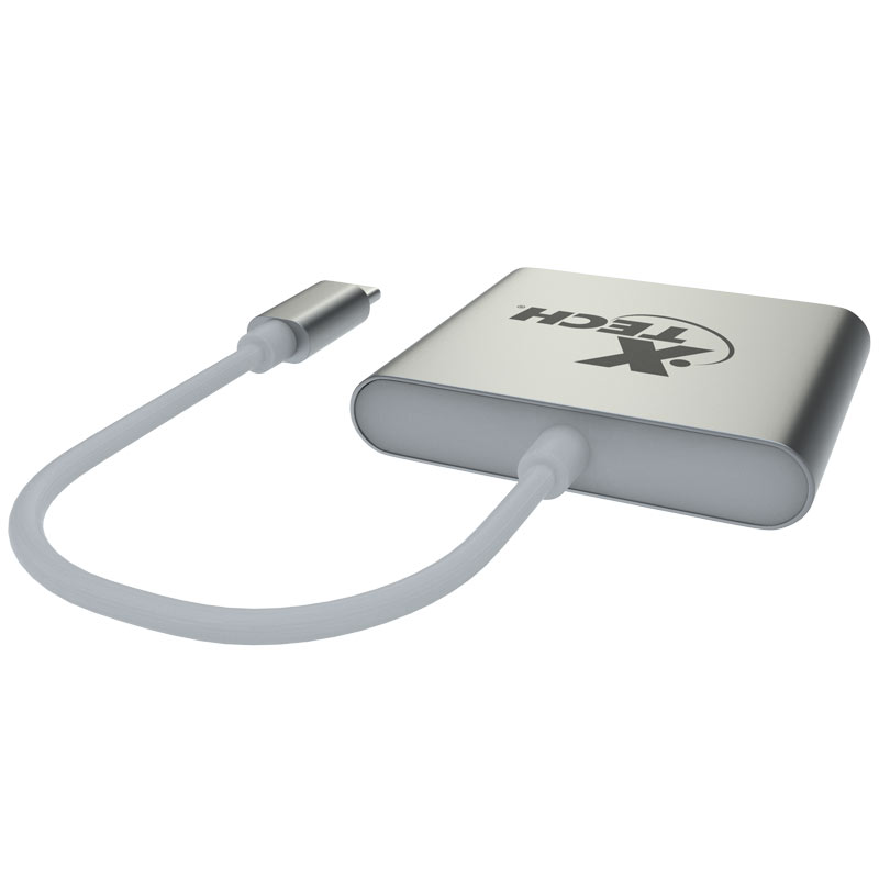 Adaptador Multipuerto XTECH USB Tipo C 3-en-1 XTC-565 - Image 3