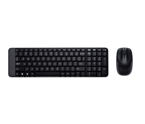 Teclado y Mouse Logitech Wireless MK220