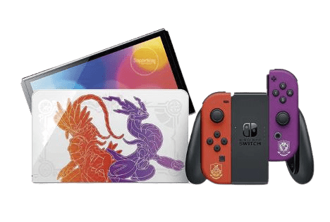 NINTENDO SWITCH OLED 64GB EDICIÓN POKÉMON ESCARLATA Y VIOLETA