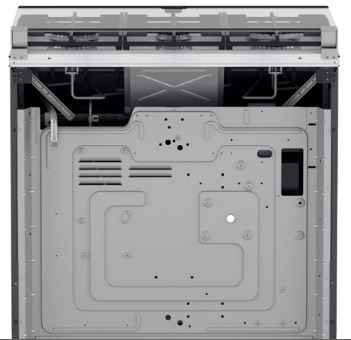 Cocina Mabe Gas 30", 6Q Tech (4 Estándar, 1 jumbo, 1 Fast cook), Inox, cubierta acero inoxidable, Parrillas fundición, encendido electrónico botón, capelo recto, Tecnología Ultimate, easy clean pro, ventana panorámica vidrio espejo,comal teflonizado.EMH7602DSS0 - Imagen 3