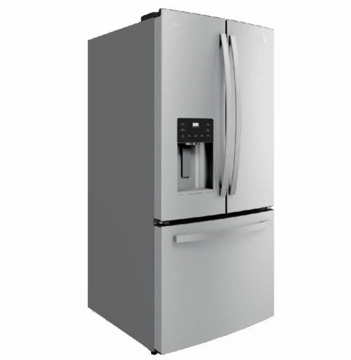 Refrigerador GE Profile Bottom Mount French Door 25", Inox, 665L, Display Touch, Sensores, filtro agua GE SmartWater MWF, LED, Alarma puerta, Fábrica de hielo PFF25LYRCFS
