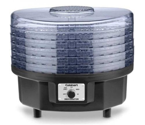 Deshidratador de Alimentos de 5 Bandejas de Color Negro CUISINART DHR-20P1