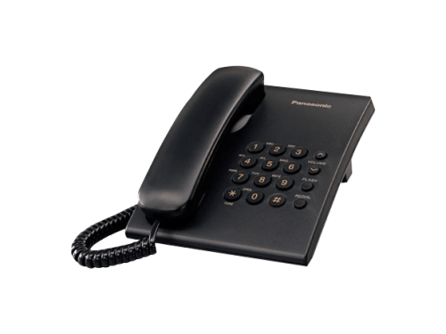 TELEFONO FIJO Panasonic KX-TS500W (DISPONIBLE BLANCO)