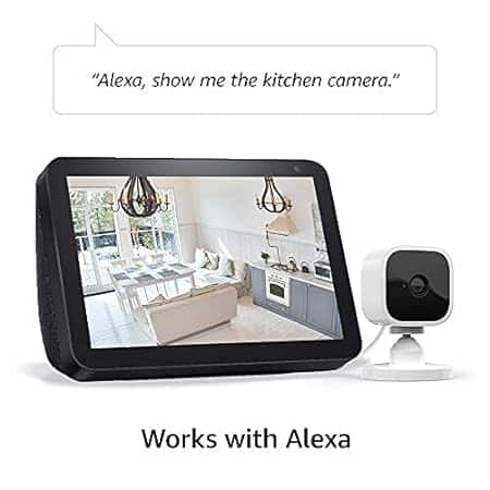 Blink Mini - Cámara de seguridad inteligente compacta, conectable, para interiores, con video de alta definición 1080 y detección de movimiento, funciona con Alexa - 1 cámara - Image 5