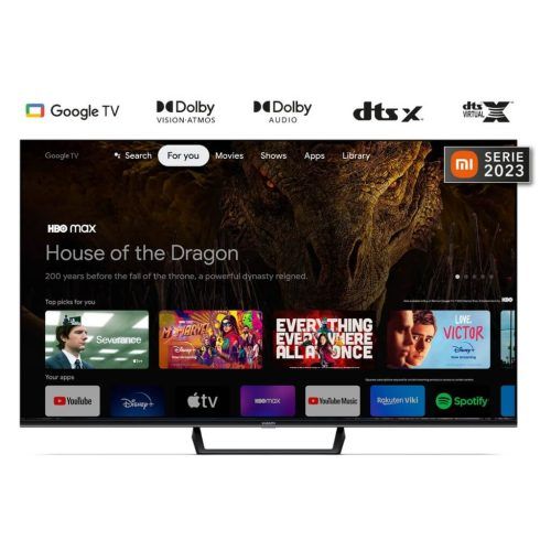 Televisor Xiaomi Mi TV ELA5106LM 55" 4K A2 Android 10 HDMI 3 USB 2 RAM