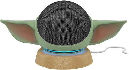 Cubierta edición limitada de The Mandalorian Baby Grogu Amazon Echo Dot (4.ª y 5.ª generación)