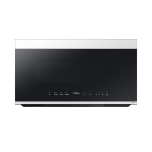 Microondas Samsung 2.1 Cu. Ft. Bespoke In White Glass/ Empotrable ME21DB670012AA