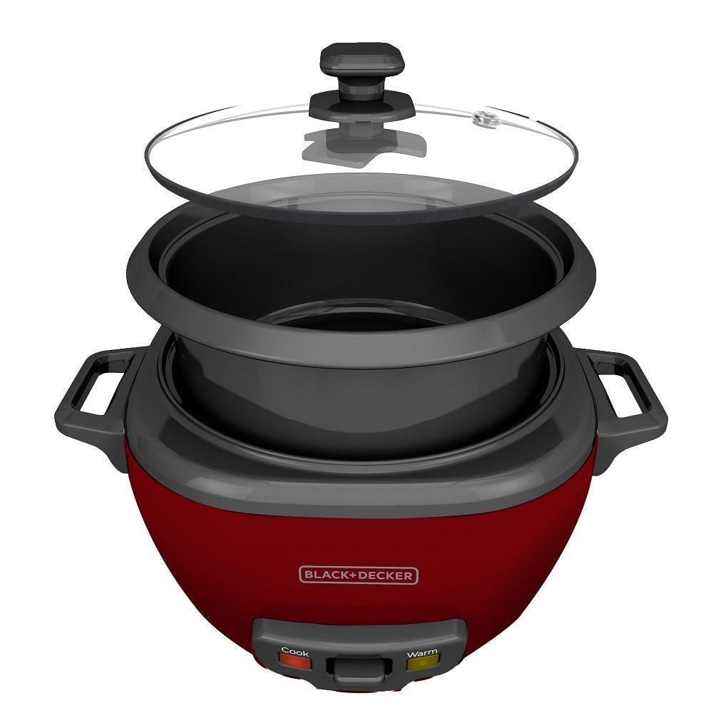 Arrocera Black and Decker 7 tazas Rojo RC514-RLA - Image 2