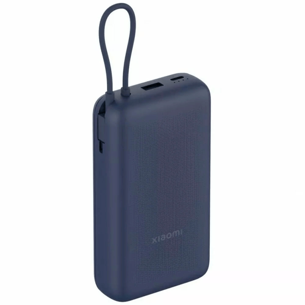 Xiaomi 33W Power Bank 20000mAh Integrated Cable Blue GL - Image 5