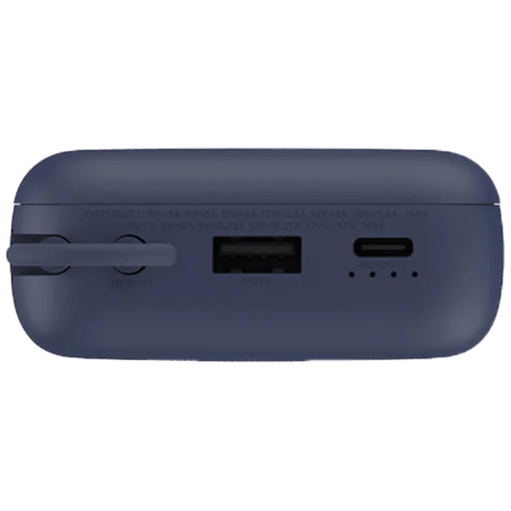 Xiaomi 33W Power Bank 20000mAh Integrated Cable Blue GL - Image 4