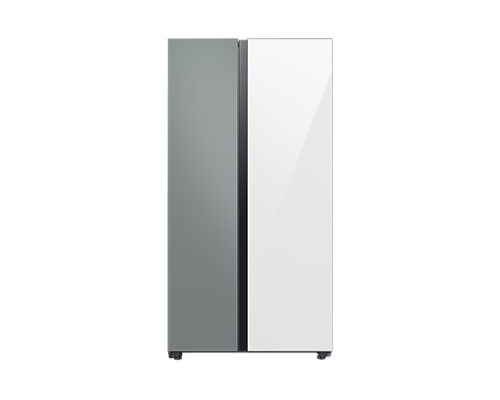 Refrigeradora SAMSUNG BESPOKE Side by Side 23P³/640L RS23CB700A7GAP