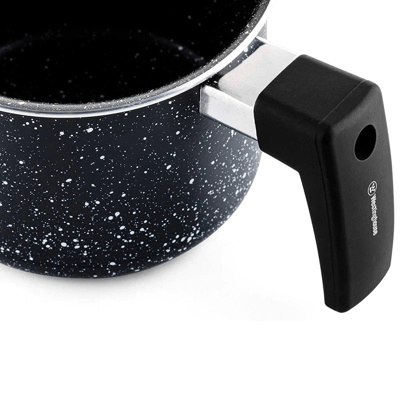 Westinghouse set de 2 ollas para leche marmol negro 12cm WCCS000902AMBB - Image 3