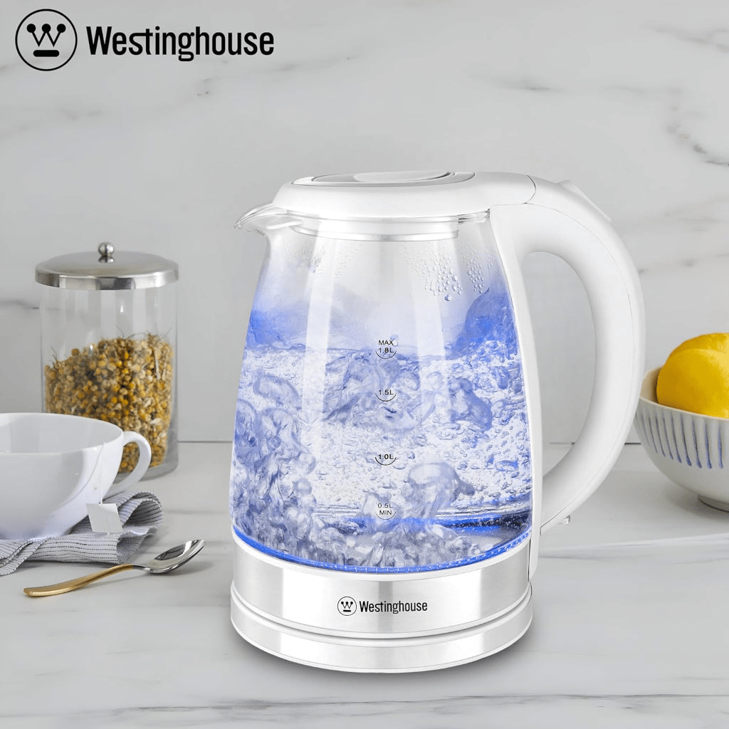 Westinghouse hervidor de vidrio led 1.8 L 1500W - WKWKKL21WH - Image 2