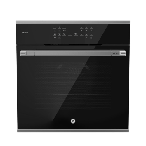 Horno Eléctrico 127 V 60 cm (24 pulgadas) Vidrio negro con acero inoxidable GE PROFILE - HGP6065EWAI1