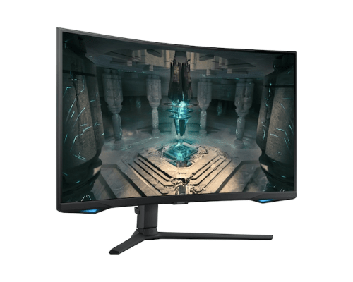 Monitor SAMSUNG curvo para juegos de 32" con frecuencia de actualización de 240 hz y resolución QHD LS32BG652ENXGO