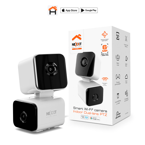 Cámara NEXXT inteligente Wi-Fi® de doble lente PTZ NHC-IP30DL