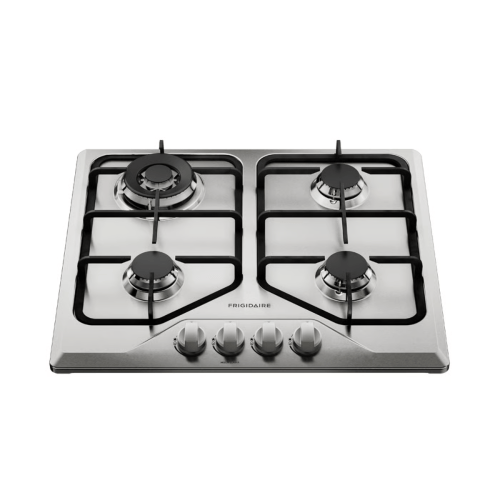 Frigidaire plantilla de gas 24" vidrio empotrable 4 quemadores FTGY24R0EMS