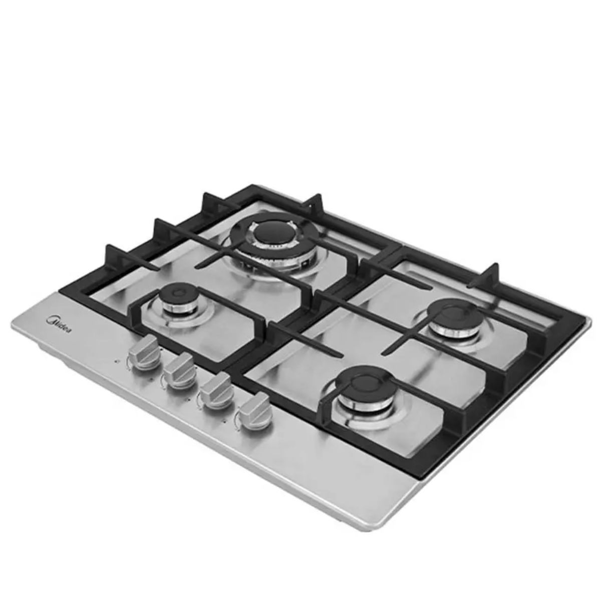 Midea Plantilla Empotrable a gas 24" color silver MTGB24R3402GS - Image 3
