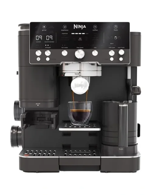 Ninja Luxe™ Café Premier 3 in 1 Espresso Drip Coffee & Cold Brew Maker ES601 - ES601BK