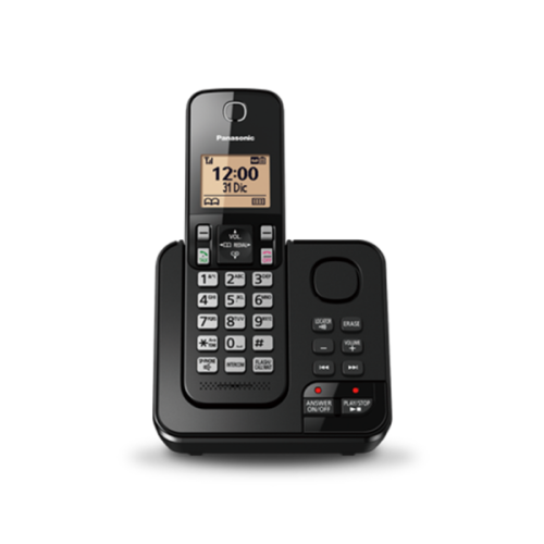 Teléfono Inalámbrico DECT KX-TGC360LAB Y CONTESTADORA DIGITAL