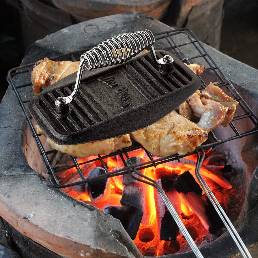 Prensa Hierro Fundido Para Carne Jim Beam Jb0177