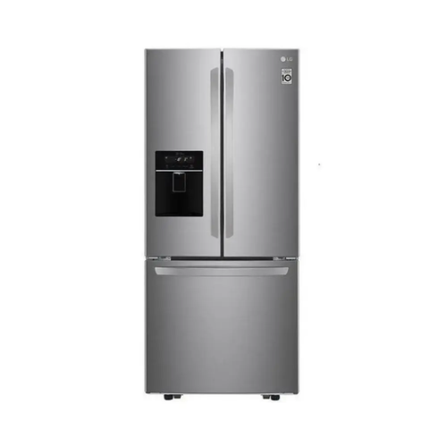 LG – Refrigerador French Door de 22 Pies Cúbicos Color Plateado – LM22SGPK